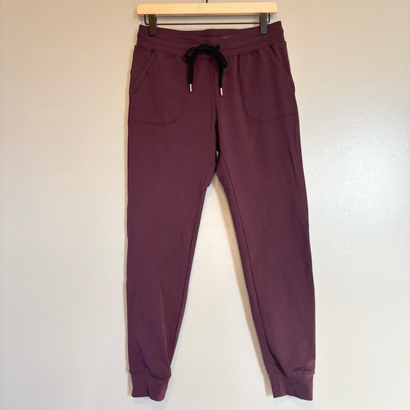 ZYIA Pants - Zyia Active Small Unwind Drawstring Jogger Plum Purple